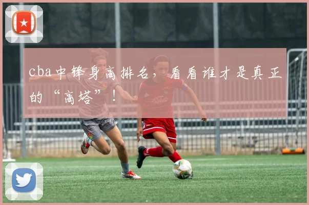 cba中锋身高排名，看看谁才是真正的“高塔”！